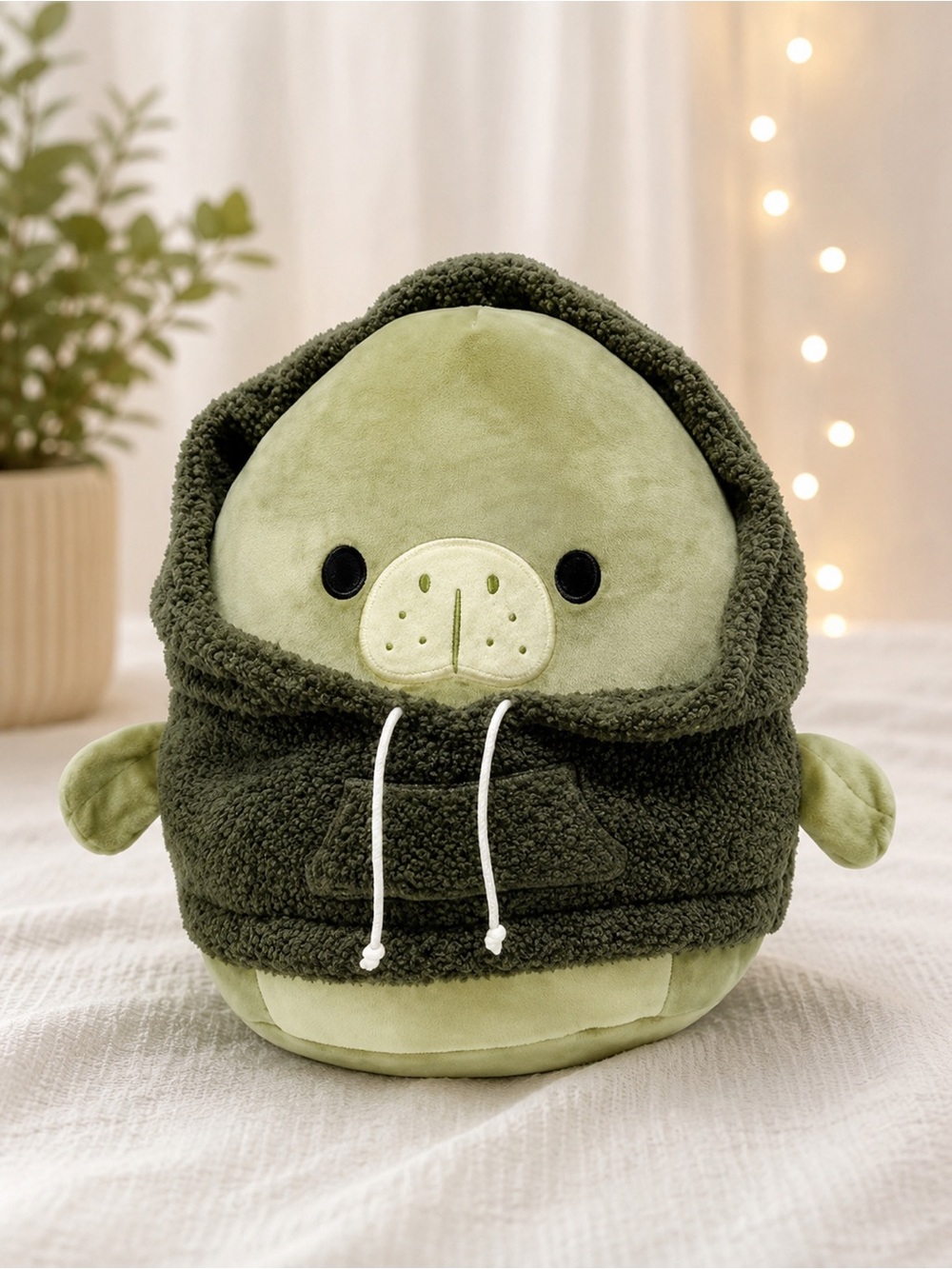 Squishmallows Gordon Shark Hoodie 12” Kellytoy Plush Soft Squishy